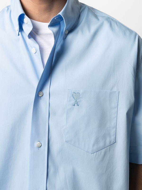 Рубашка Amiri Light Base "Blue" фото № 7