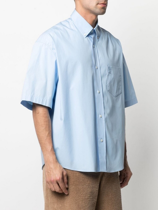 Рубашка Amiri Light Base "Blue" фото № 8