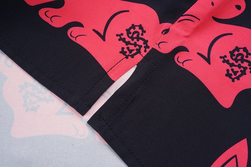 Рубашка Amiri Rabbit Print "Black" фото № 3