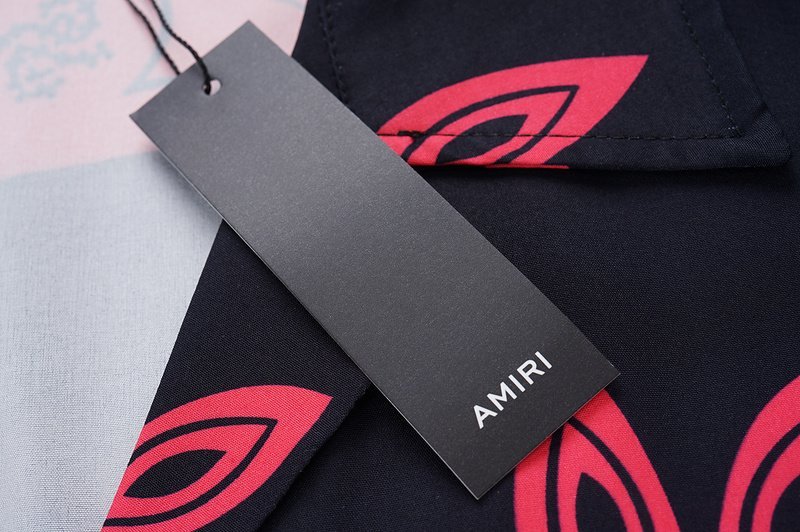 Рубашка Amiri Rabbit Print "Black" фото № 8