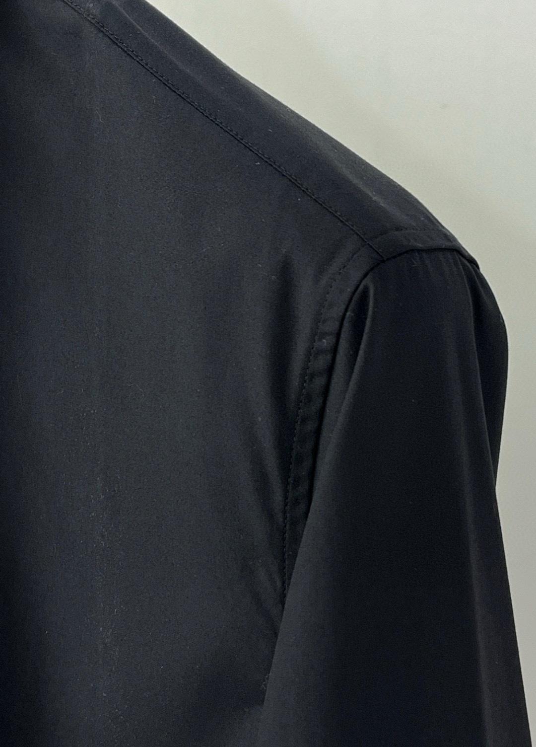 Рубашка Burberry Frontside White Logo Black Outline "Black" фото № 4