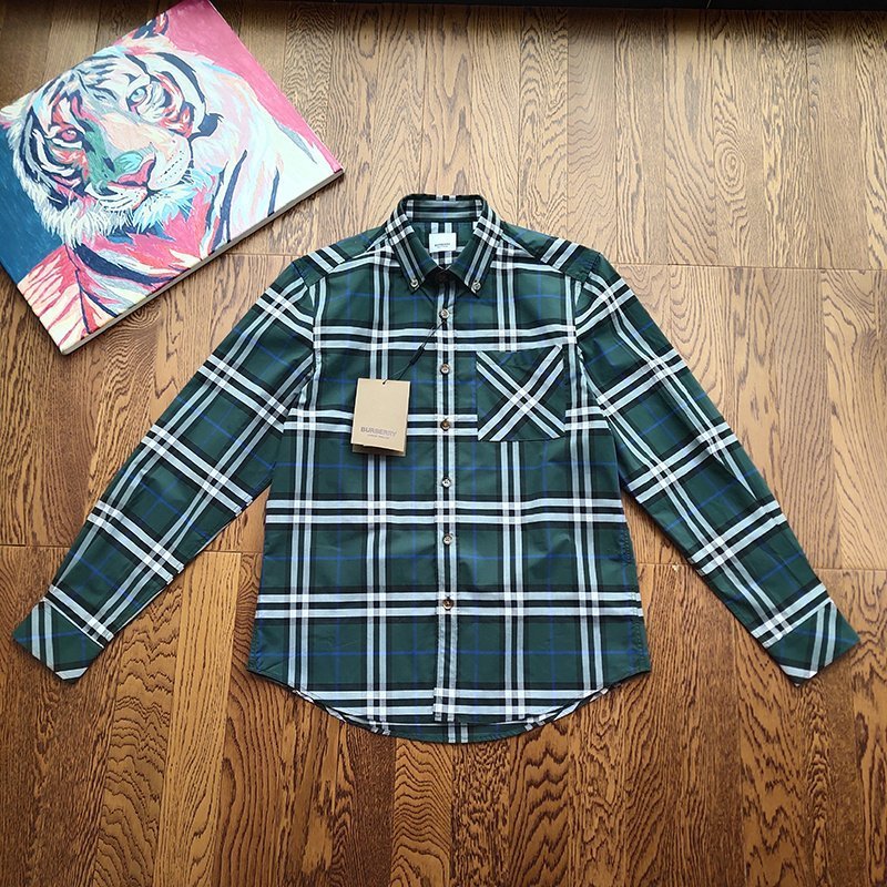 Рубашка Burberry Usual "Mint" фото № 2