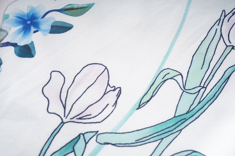 Рубашка Casablanca Varieties Of Flowers "White/Pink" фото № 7