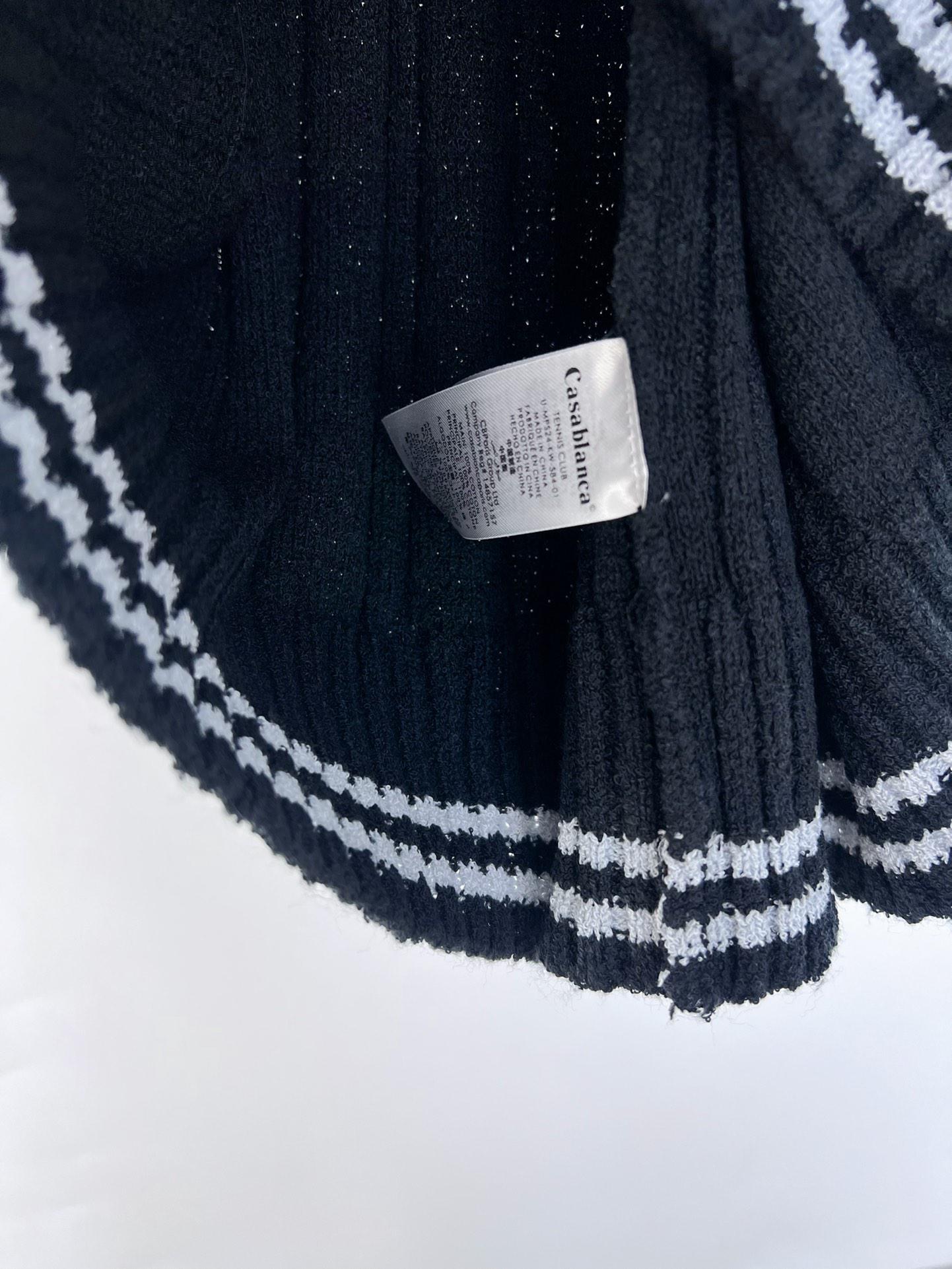 Рубашка Casablanca Two White Lines White Romb "Black" фото № 6