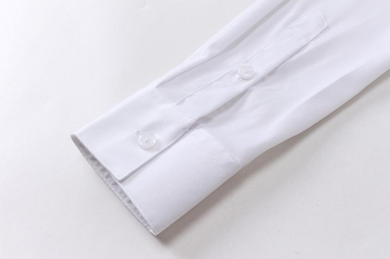 Рубашка Christian Dior Gray Logo On Pocket Couture "White" фото № 3