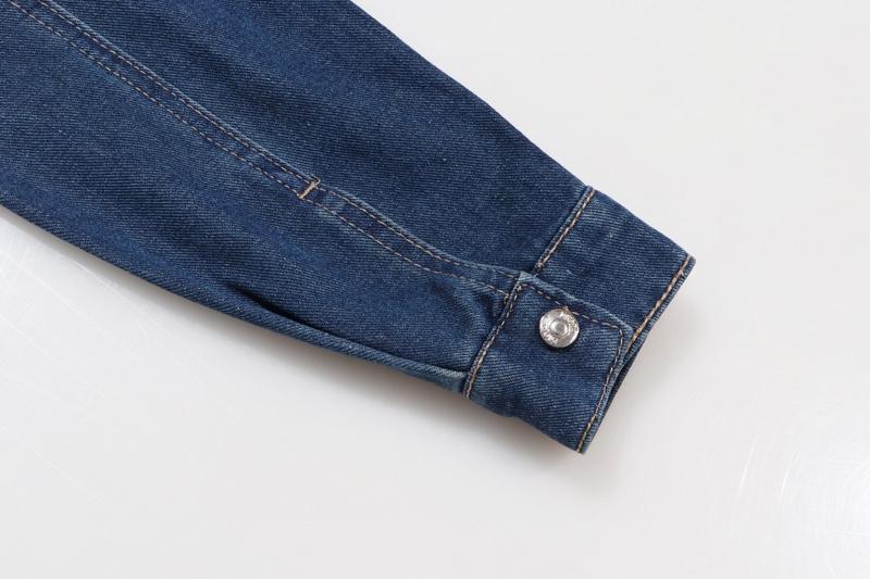 Рубашка Christian Dior Backside White Bee Dior Worldwide "Blue" фото № 4