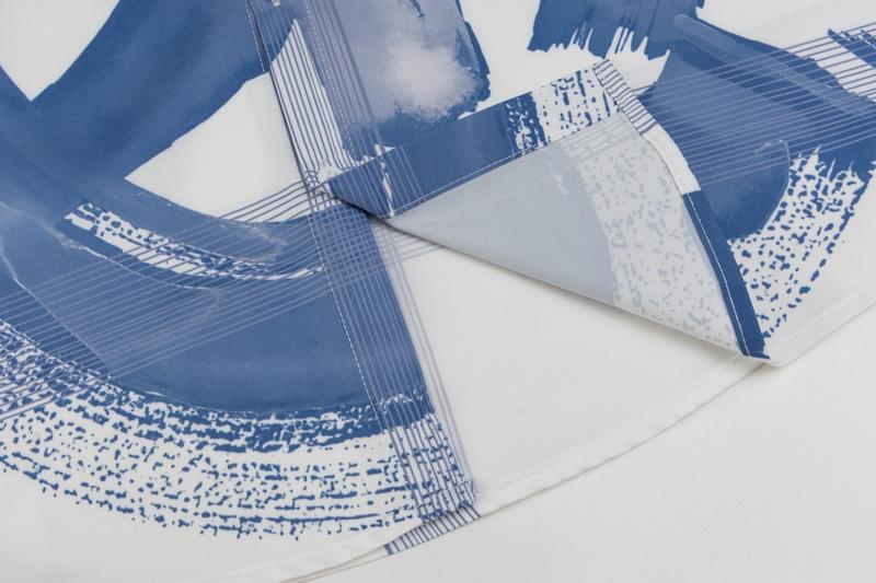 Рубашка Christian Dior Modern Art Blue Lines "White" фото № 6