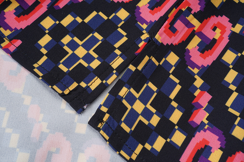 Рубашка Gucci Rhombus "Black" фото № 5