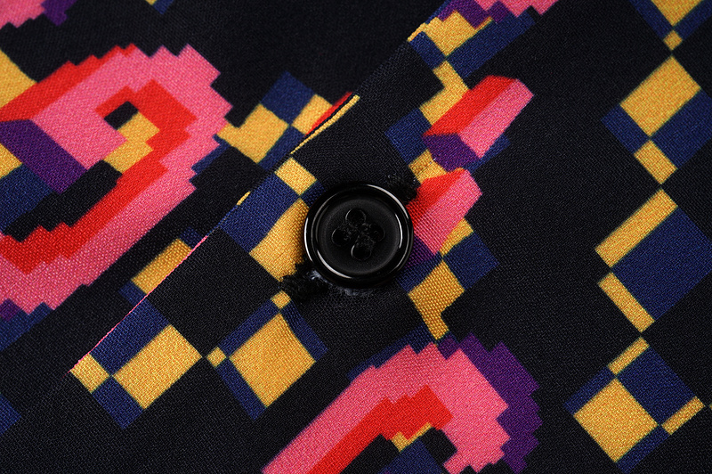 Рубашка Gucci Rhombus "Black" фото № 7