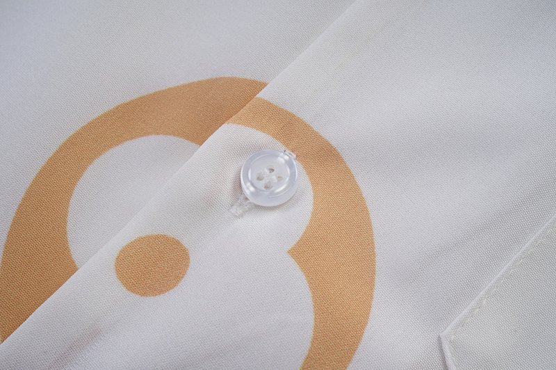 Рубашка Louis Vuitton Big Logo And Prints Along "White" фото № 4