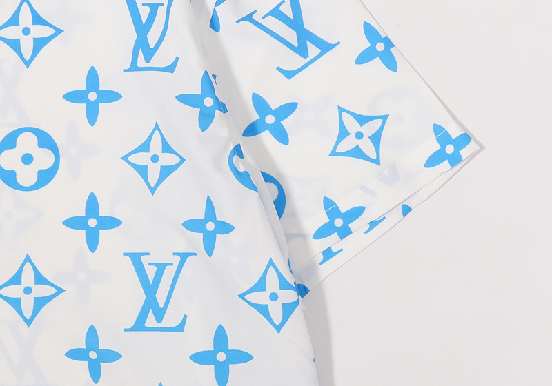 Рубашка Louis Vuitton Pattern Short Sleeve "White" фото № 3