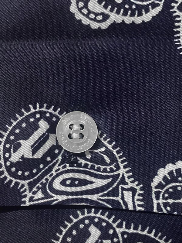 Рубашка Palm Angels Beautiful Print "Black/Violet" фото № 2