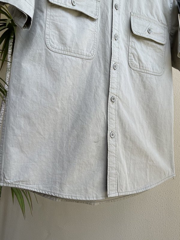 Рубашка Stone Island With Brand Instructions "Gray" фото № 8