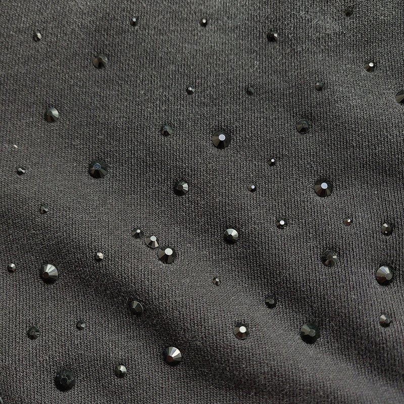 Шорты Alexander Wang Gradient With Rhinestones "Black" фото № 5