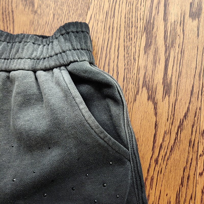 Шорты Alexander Wang Gradient With Rhinestones "Black" фото № 8