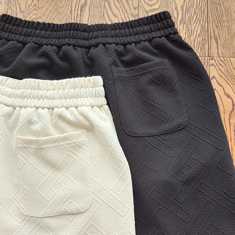 Шорты Balenciaga With Brown Stripe "Black" фото № 6