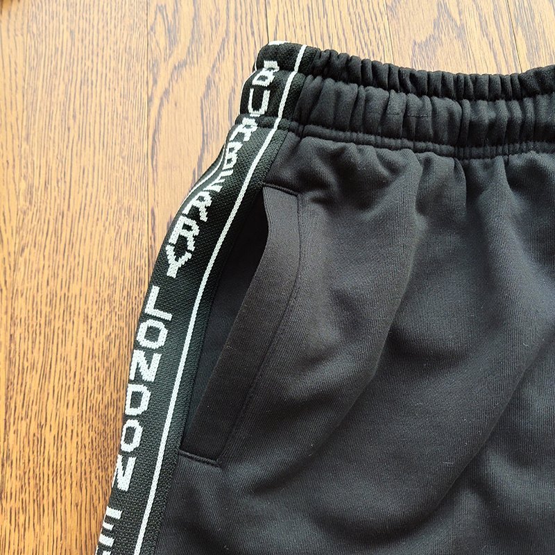 Шорты Burberry With Logo Stripe "Black" фото № 7