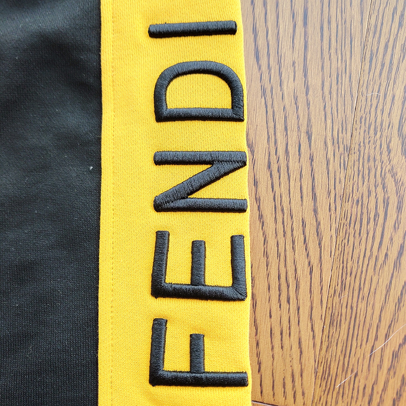 Шорты Fendi Large Logo and Ears "Black" фото № 4