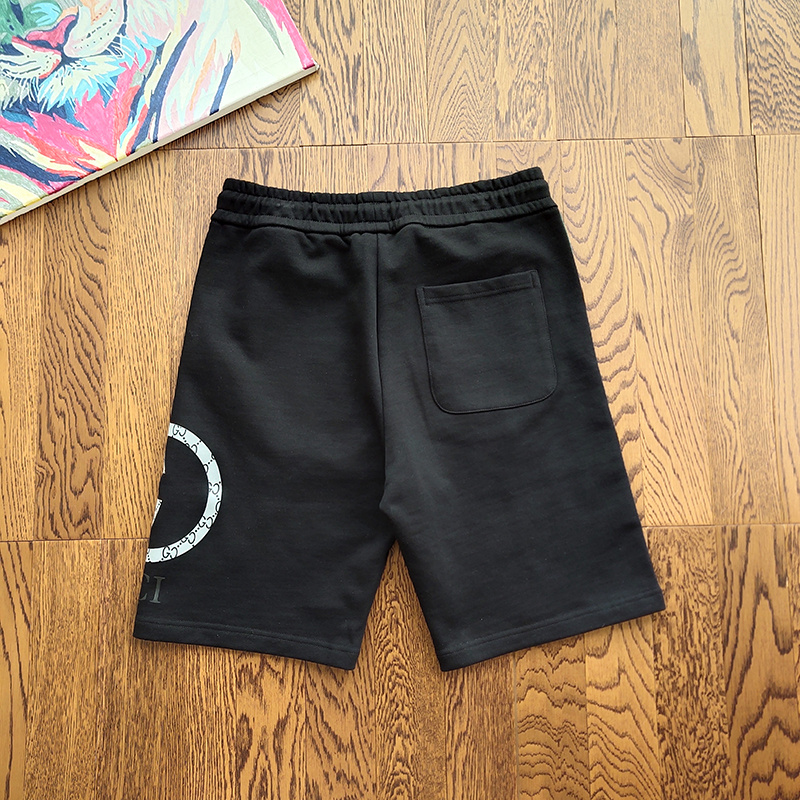 Шорты Gucci GG Logo "Black" фото № 5