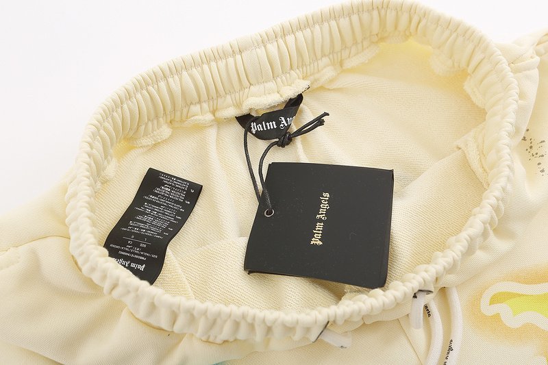 Шорты Palm Angels Summer Print And Logo "Cream" фото № 6