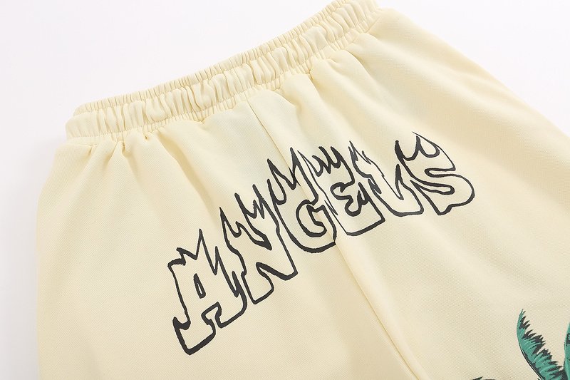 Шорты Palm Angels With Palm Print "Cream" фото № 4