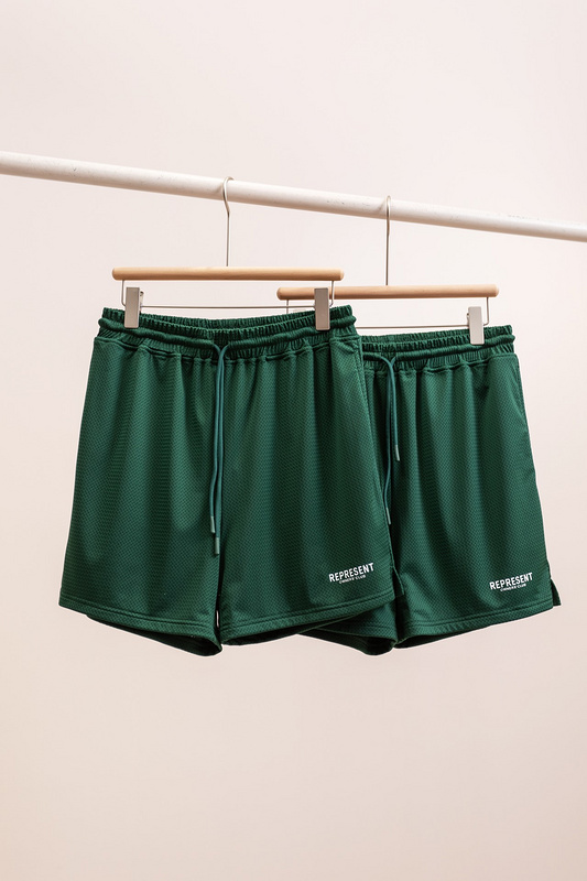 Шорты Represent Light And Monochrome "Green" фото № 5