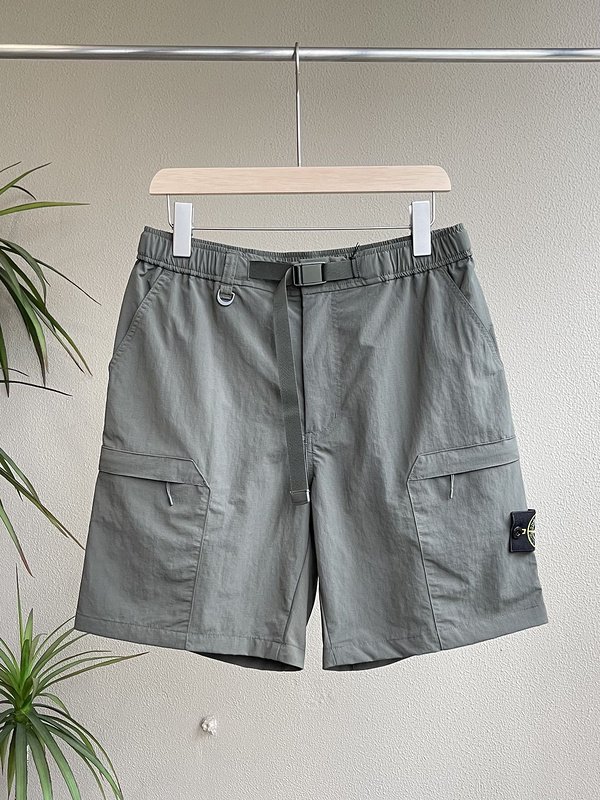 Шорты Stone Island With Strap "Gray" фото № 4