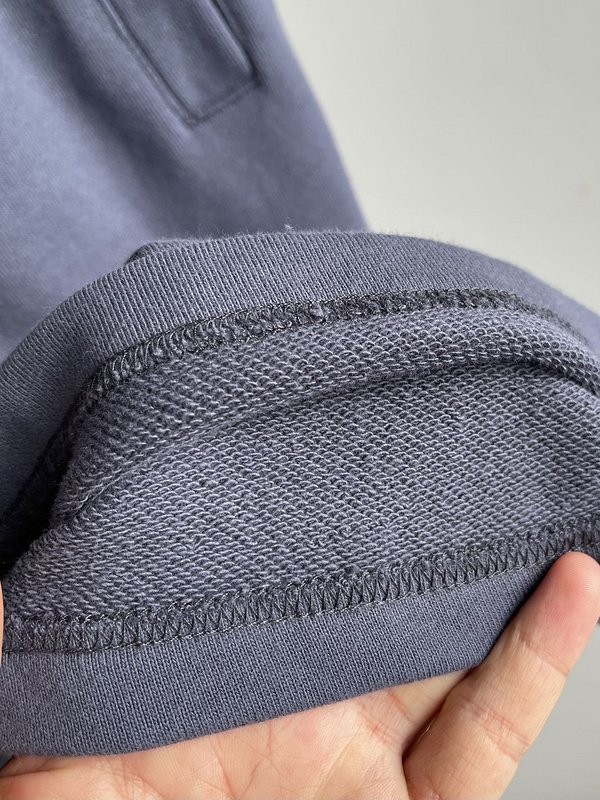 Шорты Stone Island Embroidered Chevron "Blue/Gray" фото № 6