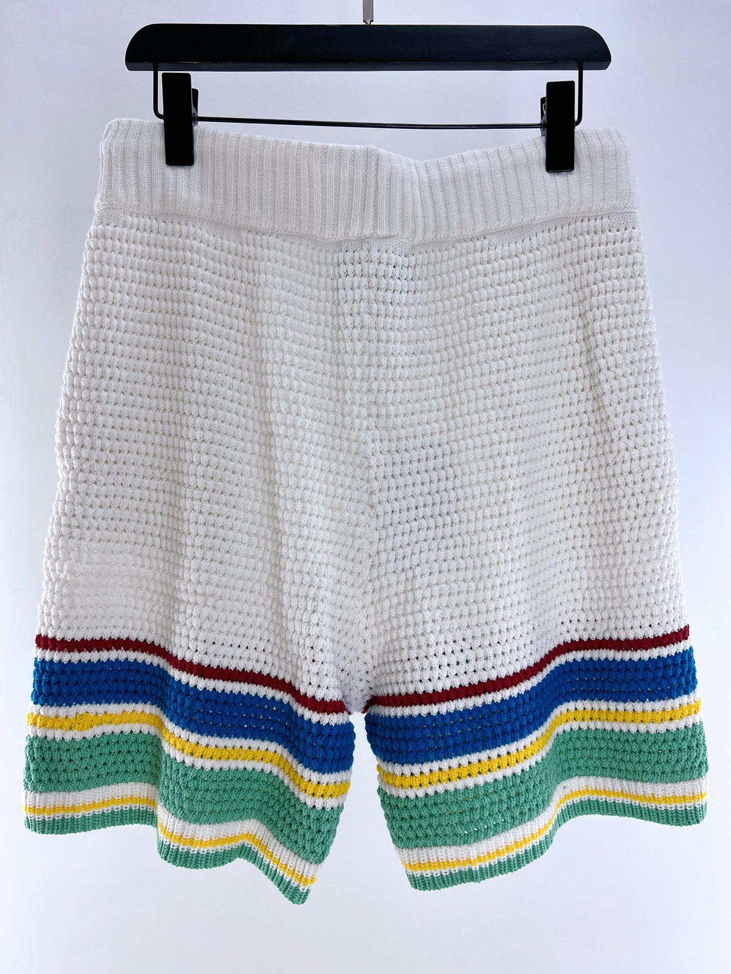 Шорты Casablanca Colorful Lines Print "White" фото № 4