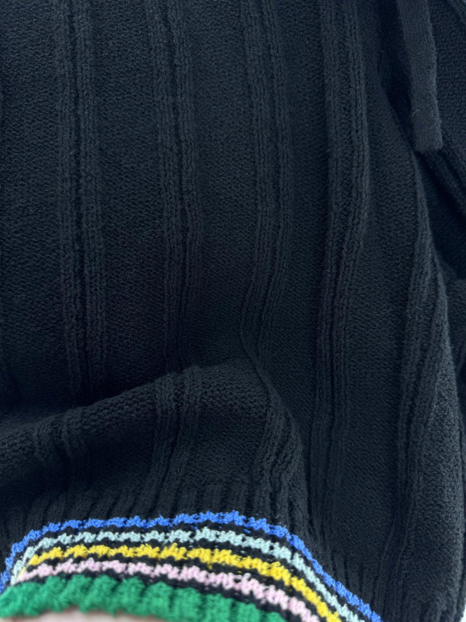 Шорты Casablanca Down Colorful Lines "Black" фото № 4