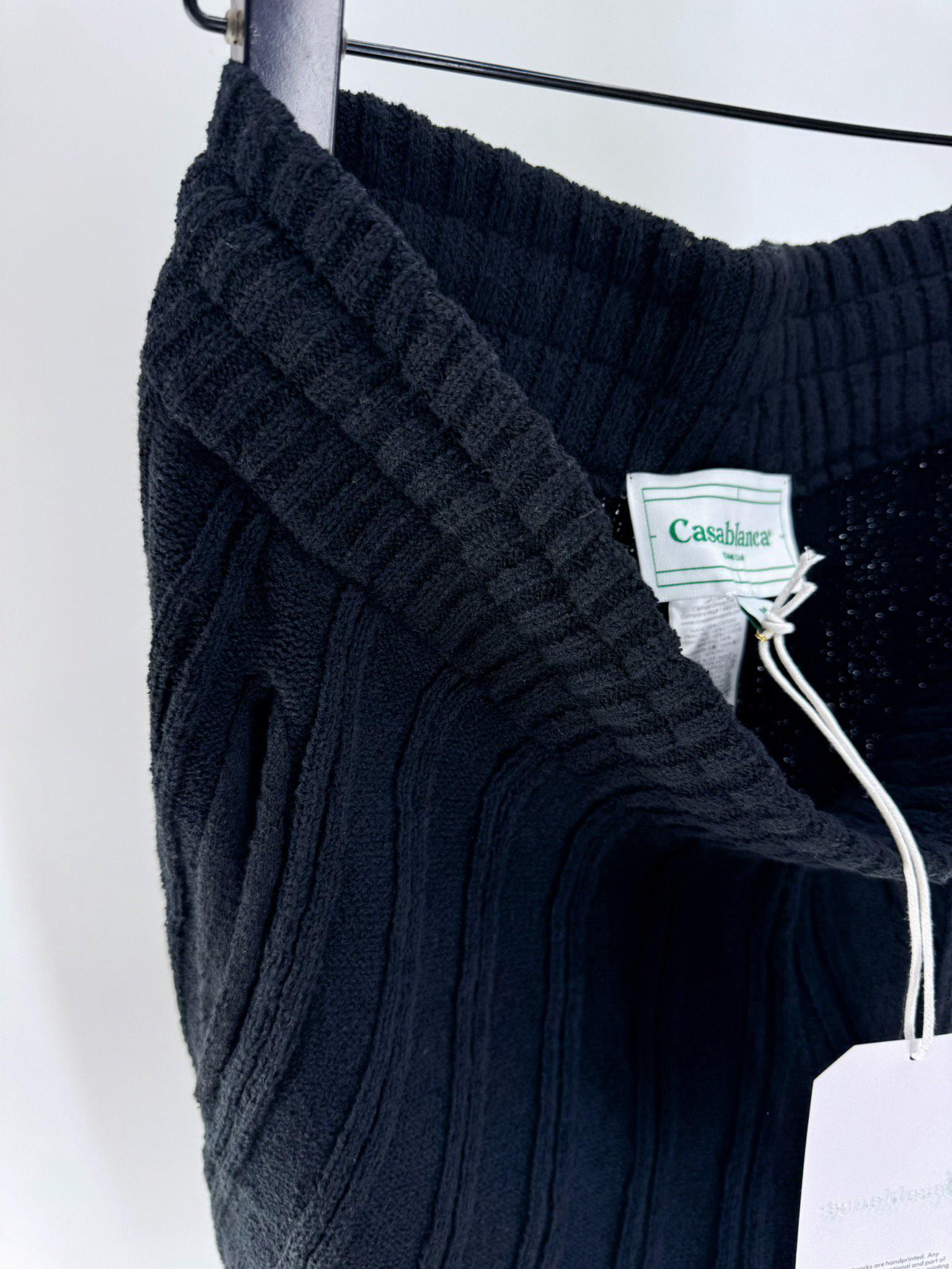 Шорты Casablanca Down Colorful Lines "Black" фото № 3