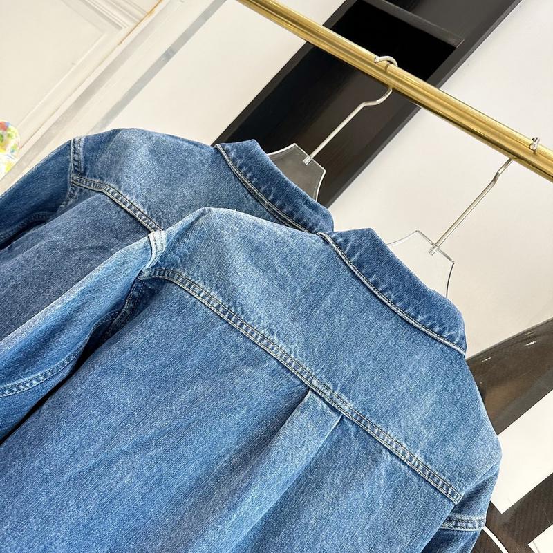 Рубашка Christian Dior Blue Frontside Pockets "Blue" фото № 5