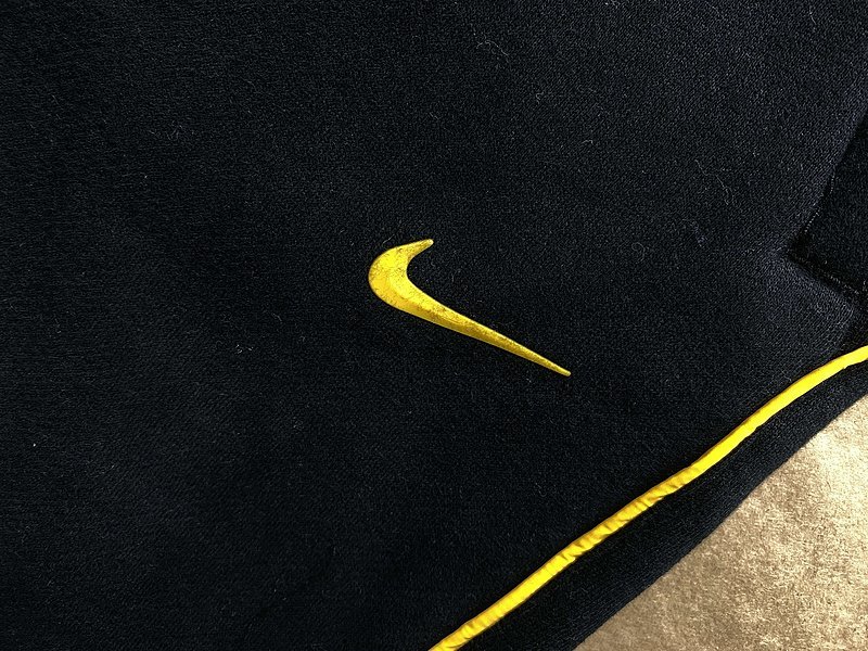 Штаны Nike With Logo And Embroidered Lines "Black" фото № 7