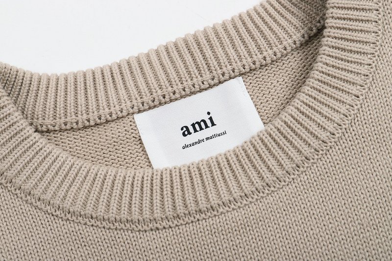 Свитер Amiri Large Logo - Heart And Letter "Beige" фото № 7