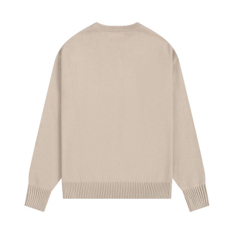 Свитер Amiri Large Logo - Heart And Letter "Beige" фото № 8