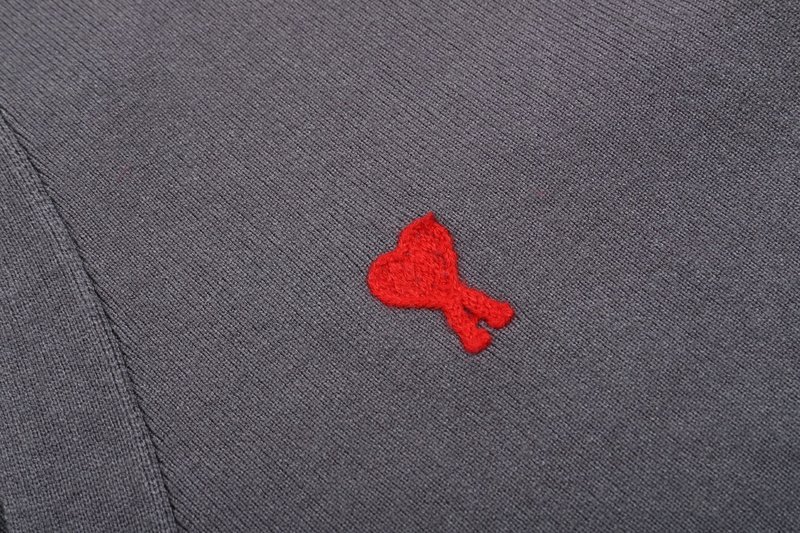 Кардиган Amiri Red Logo "Gray" фото № 2
