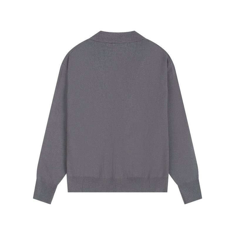 Кардиган Amiri Red Logo "Gray" фото № 3