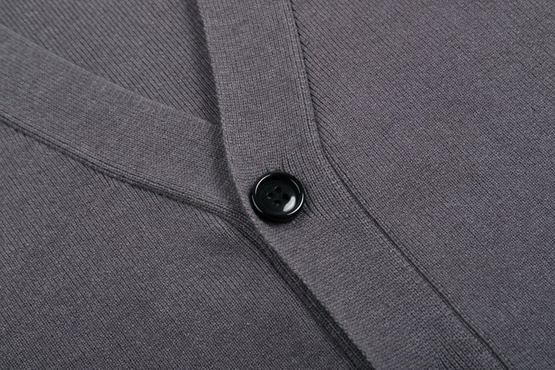 Кардиган Amiri Red Logo "Gray" фото № 5