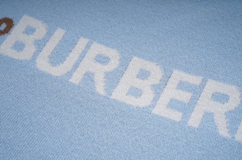 Кардиган Burberry Square Text "Blue" фото № 4