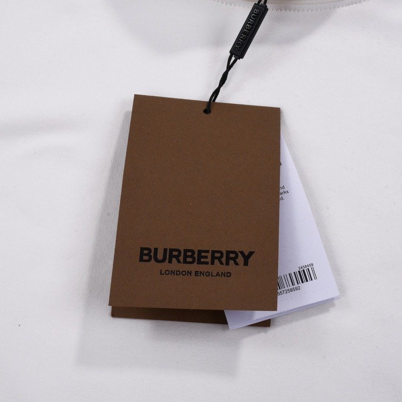 Свитер Burberry With Patch On The Elbows "White" фото № 4