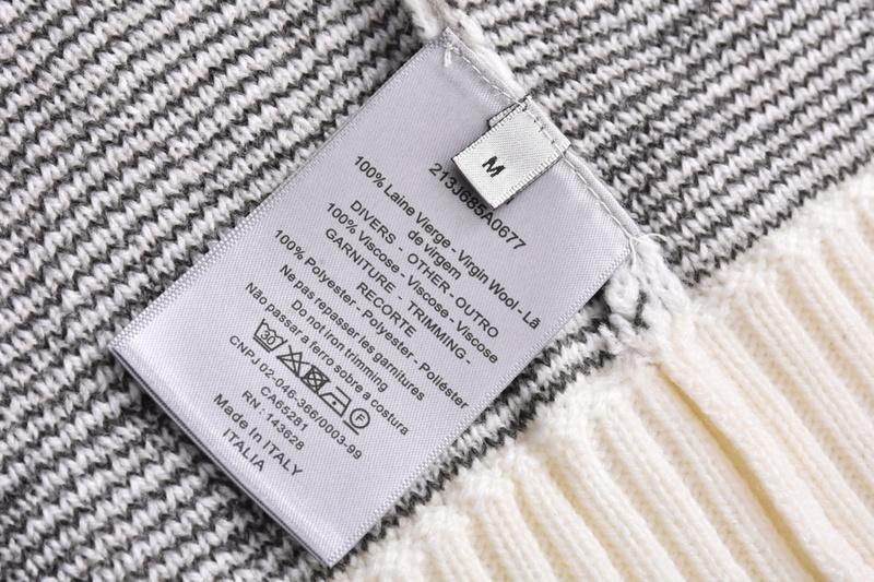 Свитер Christian Dior Recorte "Gray" фото № 3