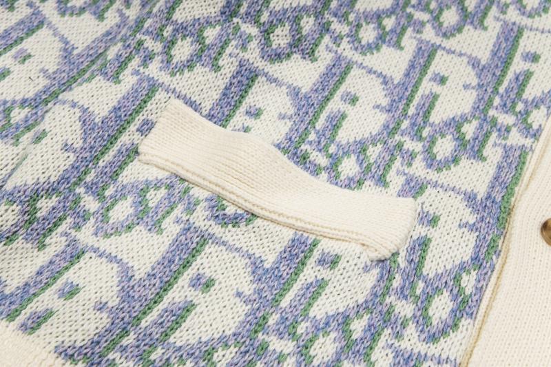 Кардиган Christian Dior All Over Print "Beige/Blue" фото № 7