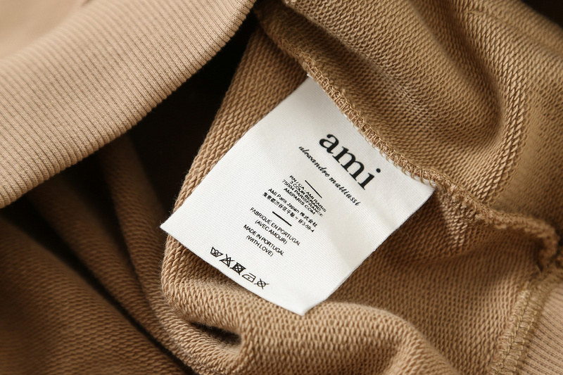 Свитшот Amiri Big Heart Logo "Beige/Brown" фото № 3