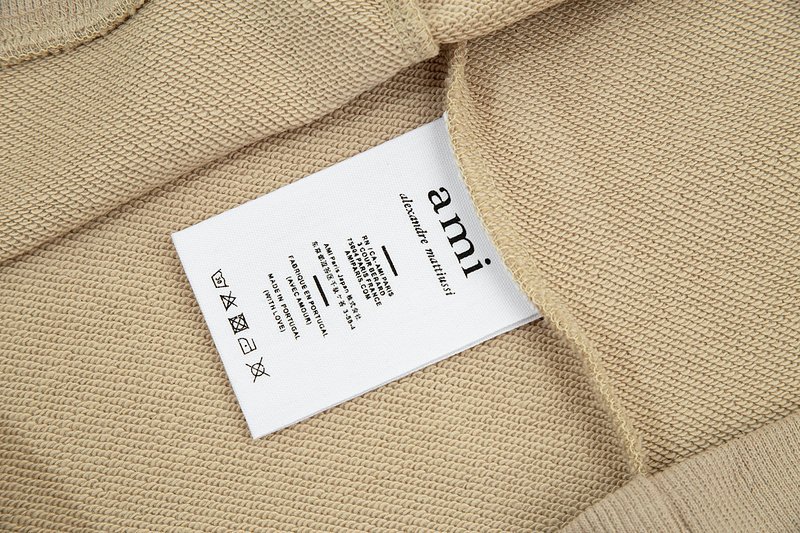 Свитшот Amiri Solid Color "Brown" фото № 9