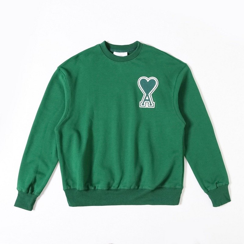 Свитшот Amiri Logo-Heart With Edging "Green" фото № 2