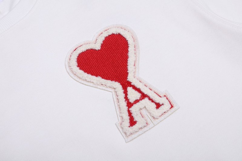 Свитшот Amiri Patch - Logo "White/Red" фото № 6