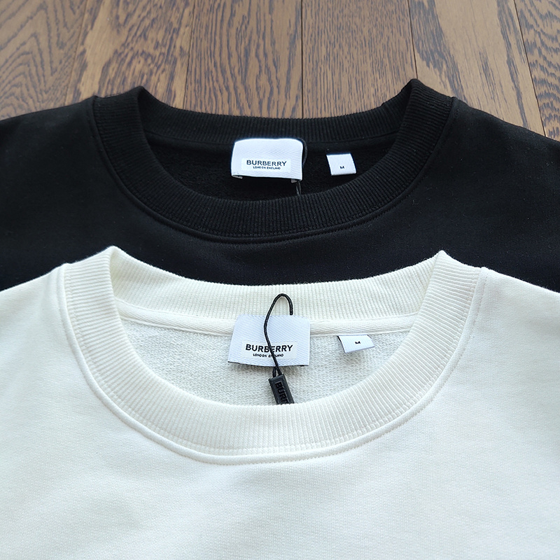 Свитшот Burberry Small Brand Icon "White" фото № 3