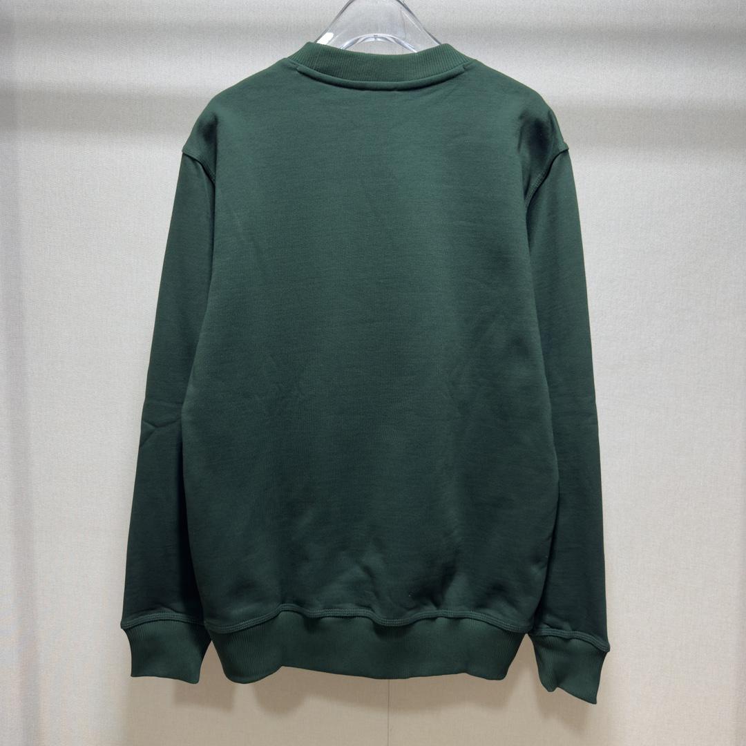 Свитшот Burberry Frontside Print Clear Stripe Horse "Green" фото № 5