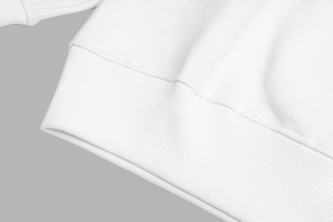 Свитшот Burberry Frontside Central Logo Contrast Burberry "White" фото № 5