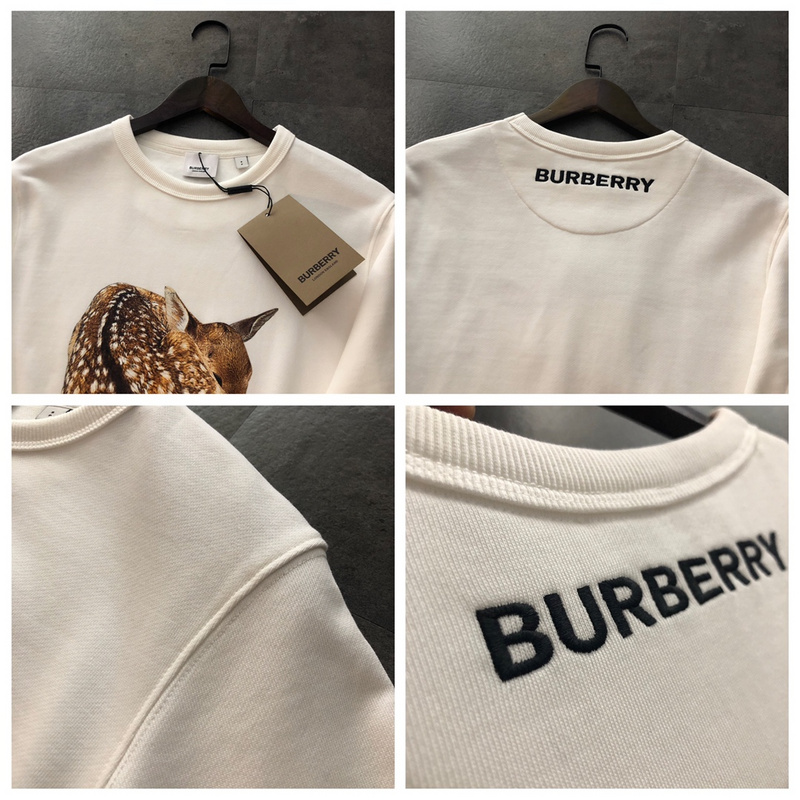 Свитшот Burberry Fawn "White" фото № 4